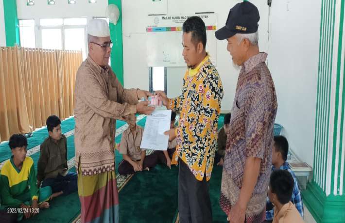 Masjid Nurul Haq Peduli Pendidikan Anak Yatim 